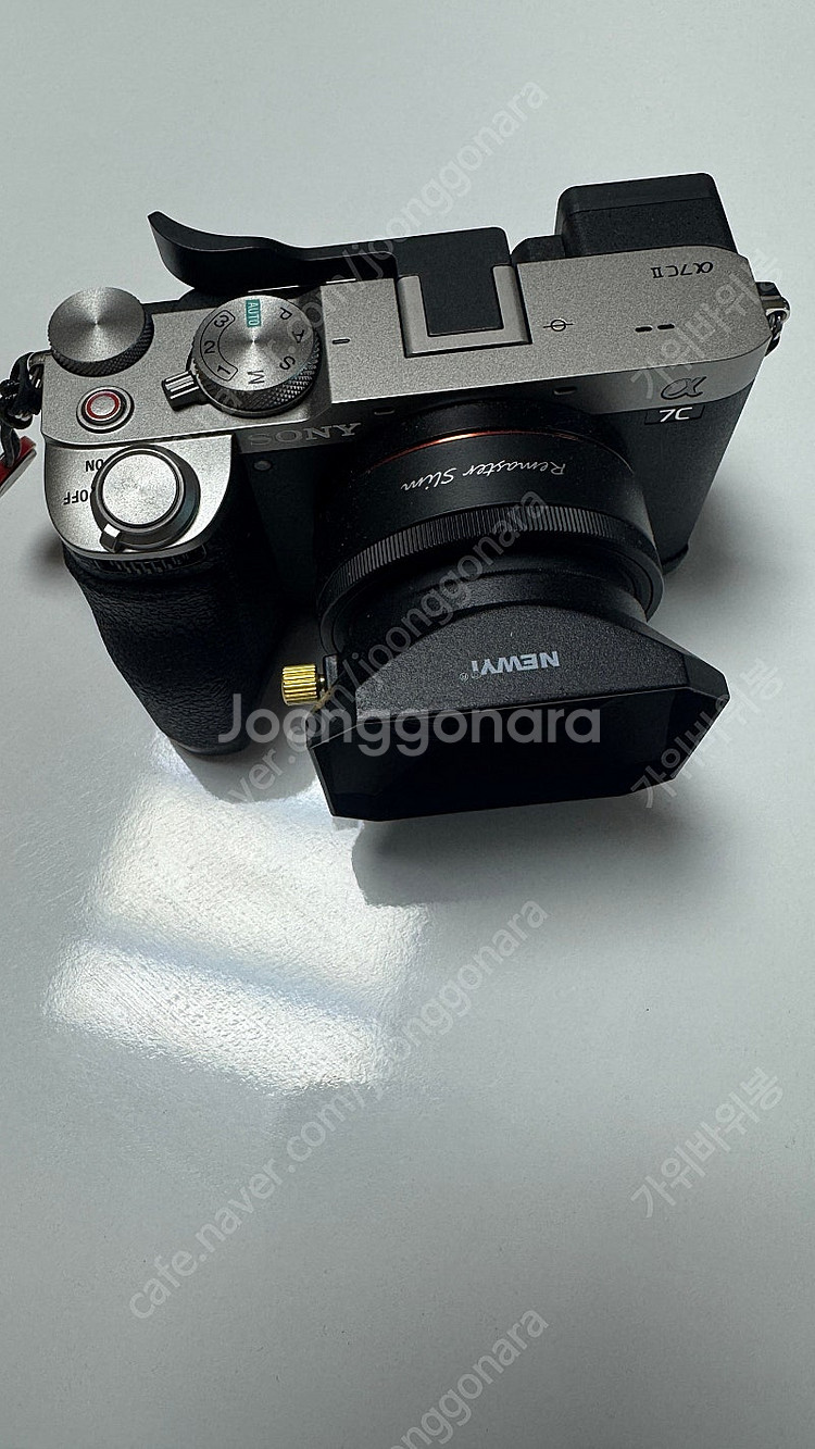 소니 풀프레임 미러리스 A7C2 실버, 렌즈 판매합니다--0